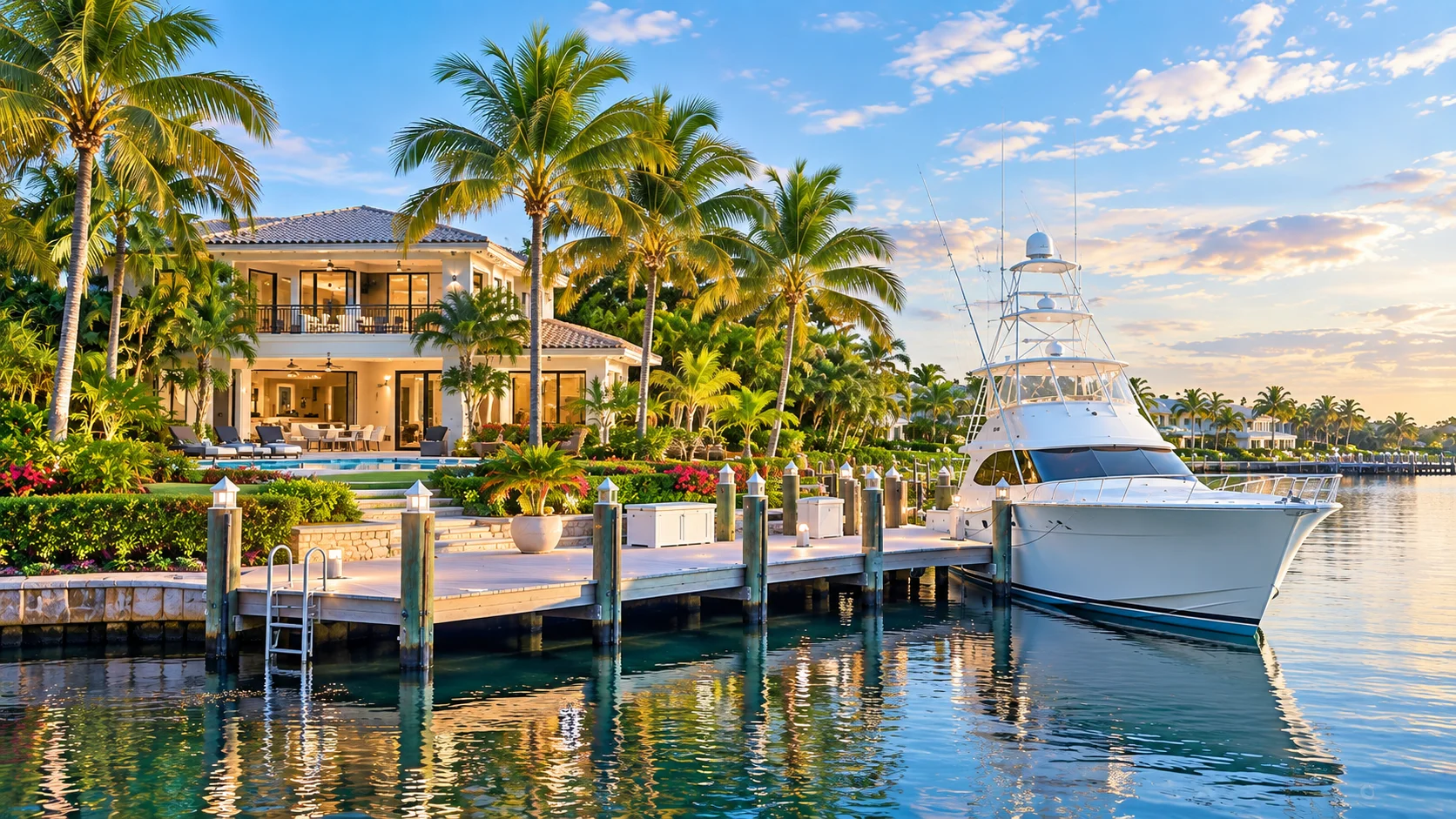 Waterfront lifestyle South Florida
